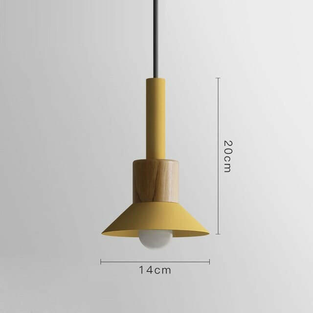 Neato - Metal & Wood Pendant Lamp