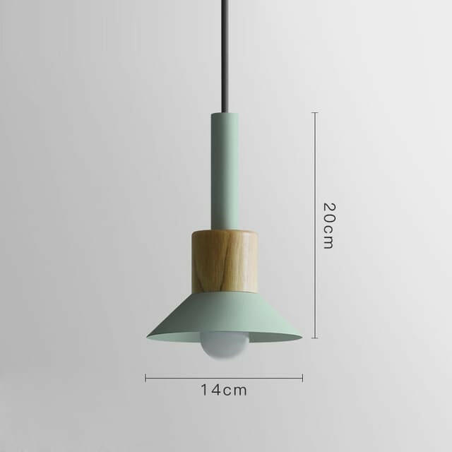 Neato - Metal & Wood Pendant Lamp