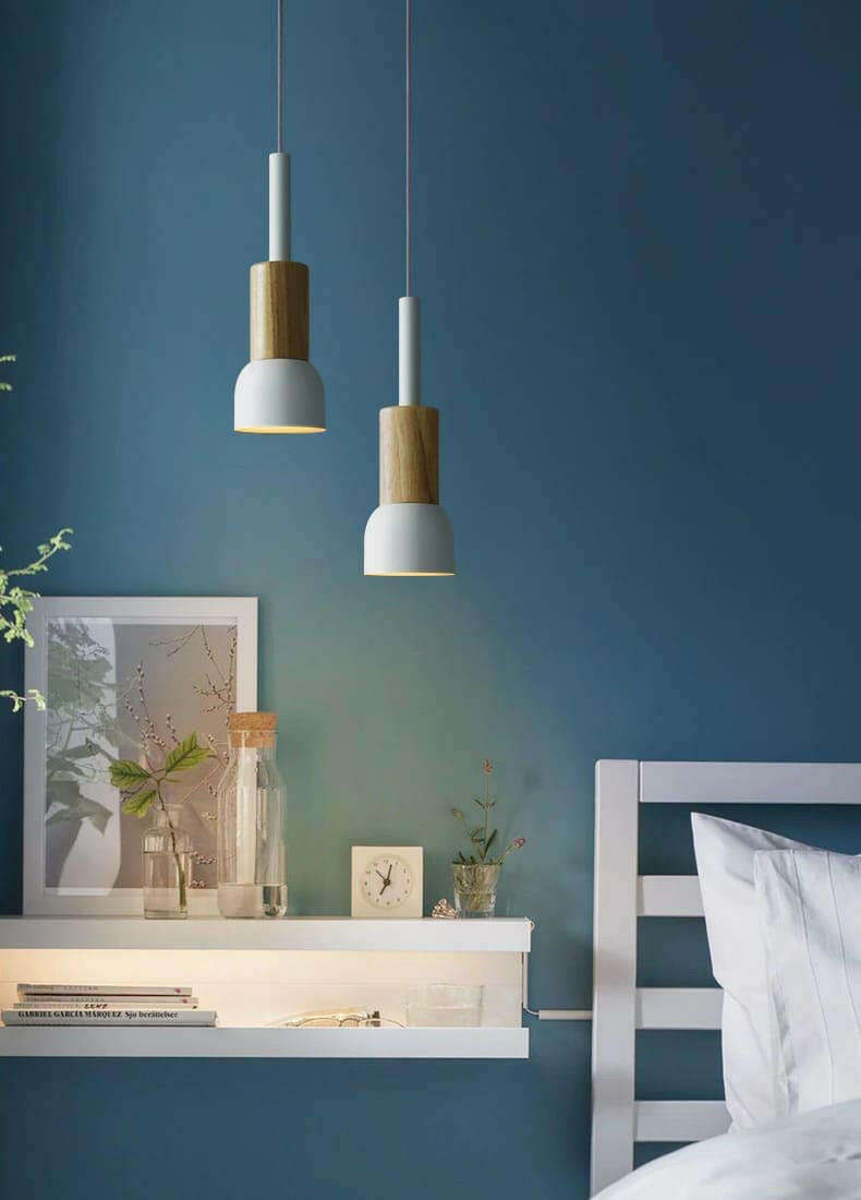 Neato - Metal & Wood Pendant Lamp