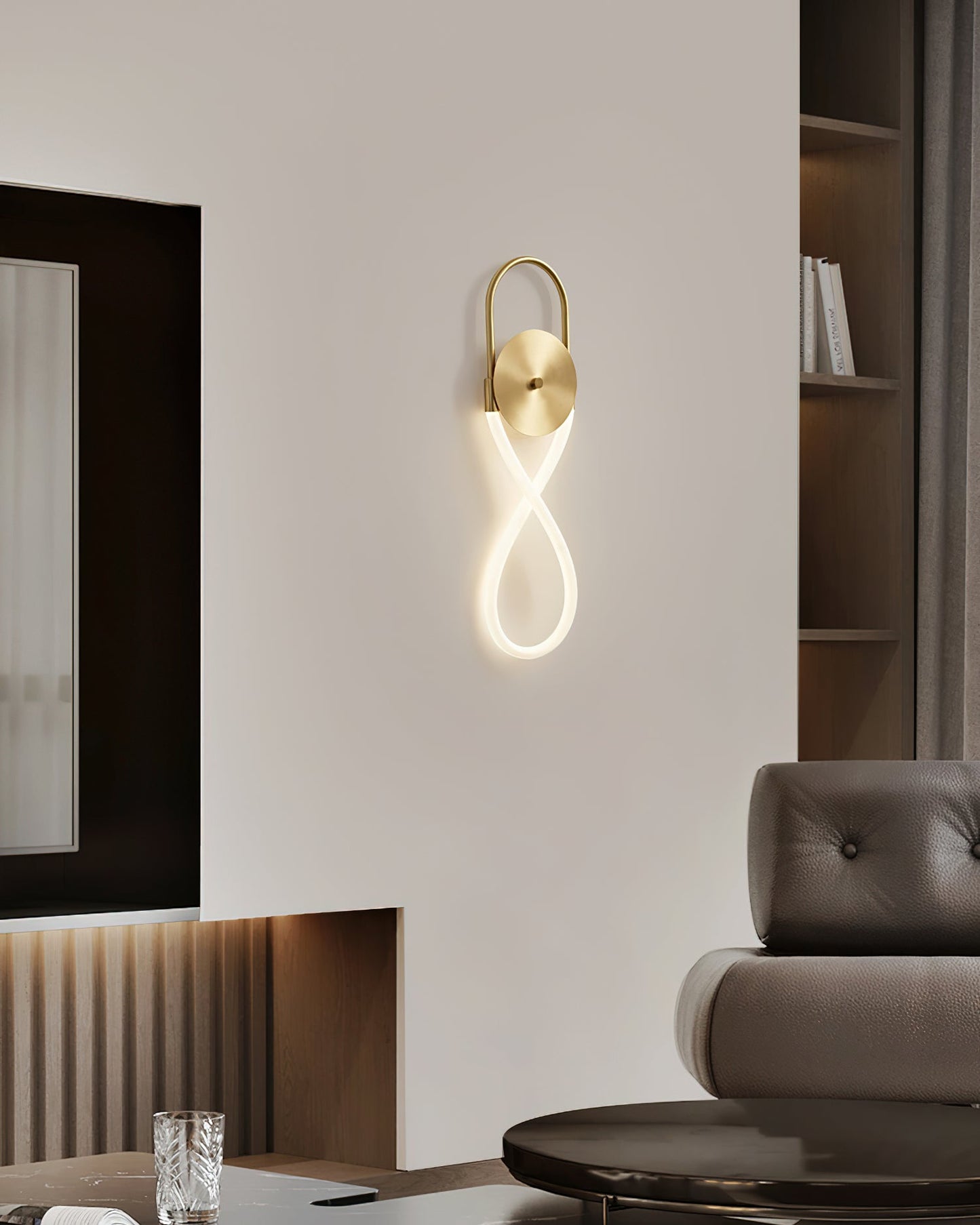 Necklace Loop Elegant Wall Lamp