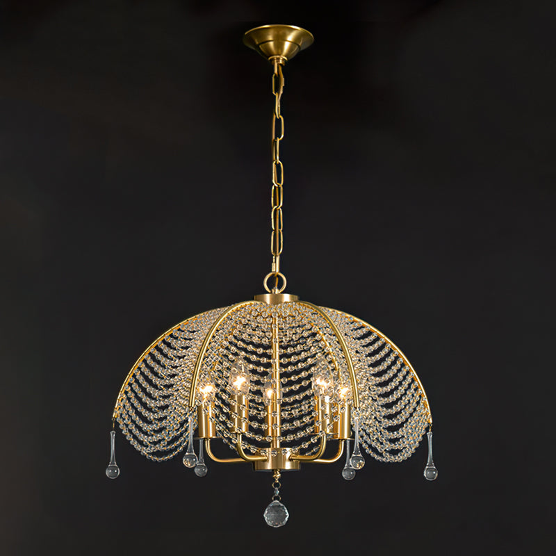Neville Brass Chandelier
