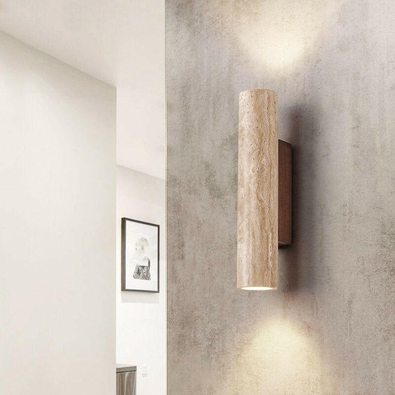Niet Marble Wall Lamp Wabi Sabi