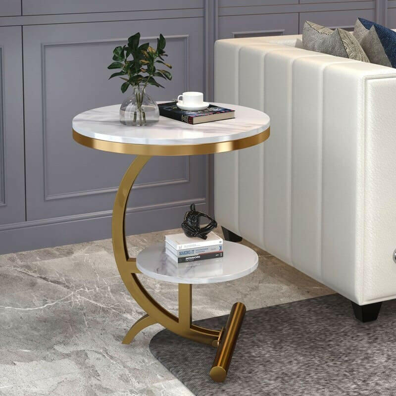 Nisso Nordica Marble Side Table