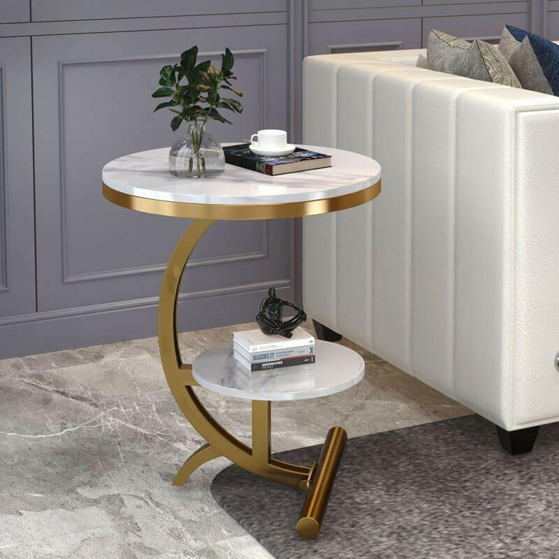 Nisso Nordica Marble Side Table