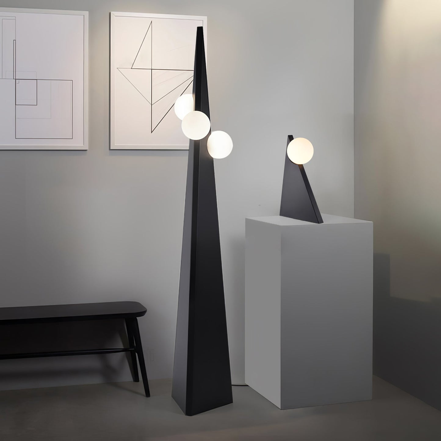 Noir Roy Modern Floor Lamp