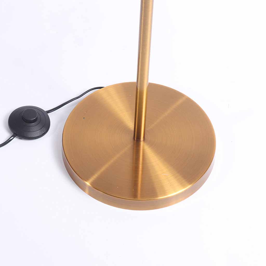 Ostrich Feather Floor Lamp Stand