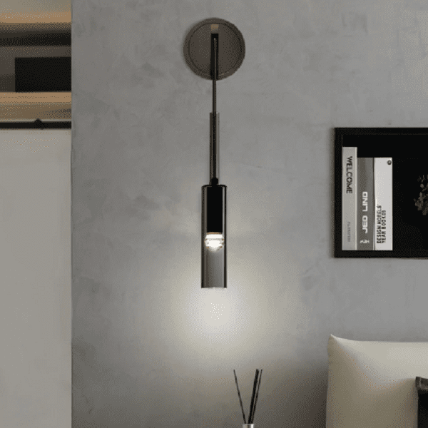 Nordic Copper Wine Lamp