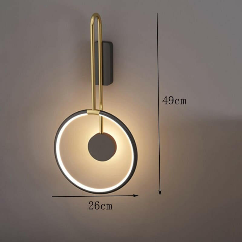 Nordic Glow Modern LED Wall Sconce