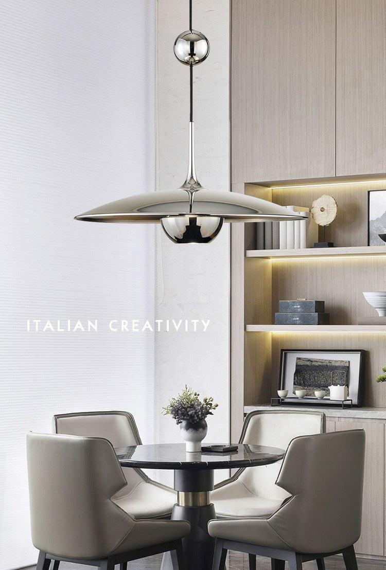 Designer creative height-adjustable shift UFO pendant lamps