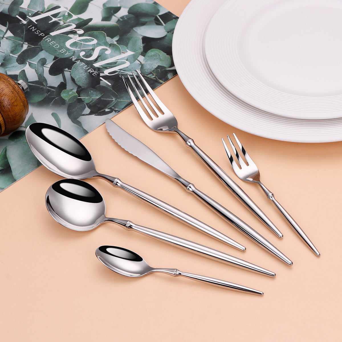 Sara Silver Elegant Cutlery Set