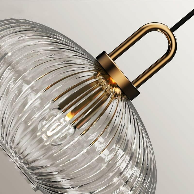 Ocker - Glass Pendant Lamp with Japanese Design