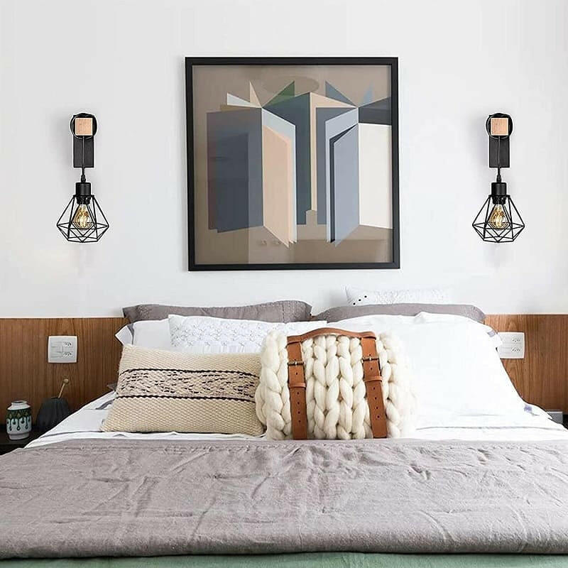 Odetta Industrial Minimalist Wall Lamp