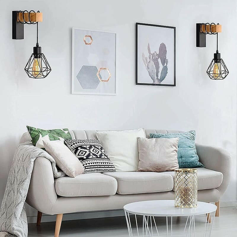 Odetta Industrial Minimalist Wall Lamp