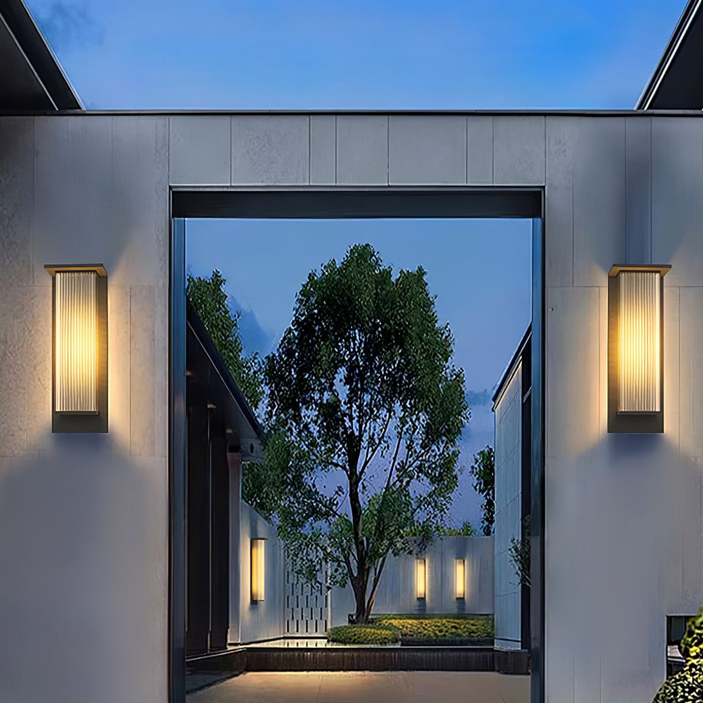 Oleron Box Solar Outdoor Lamp