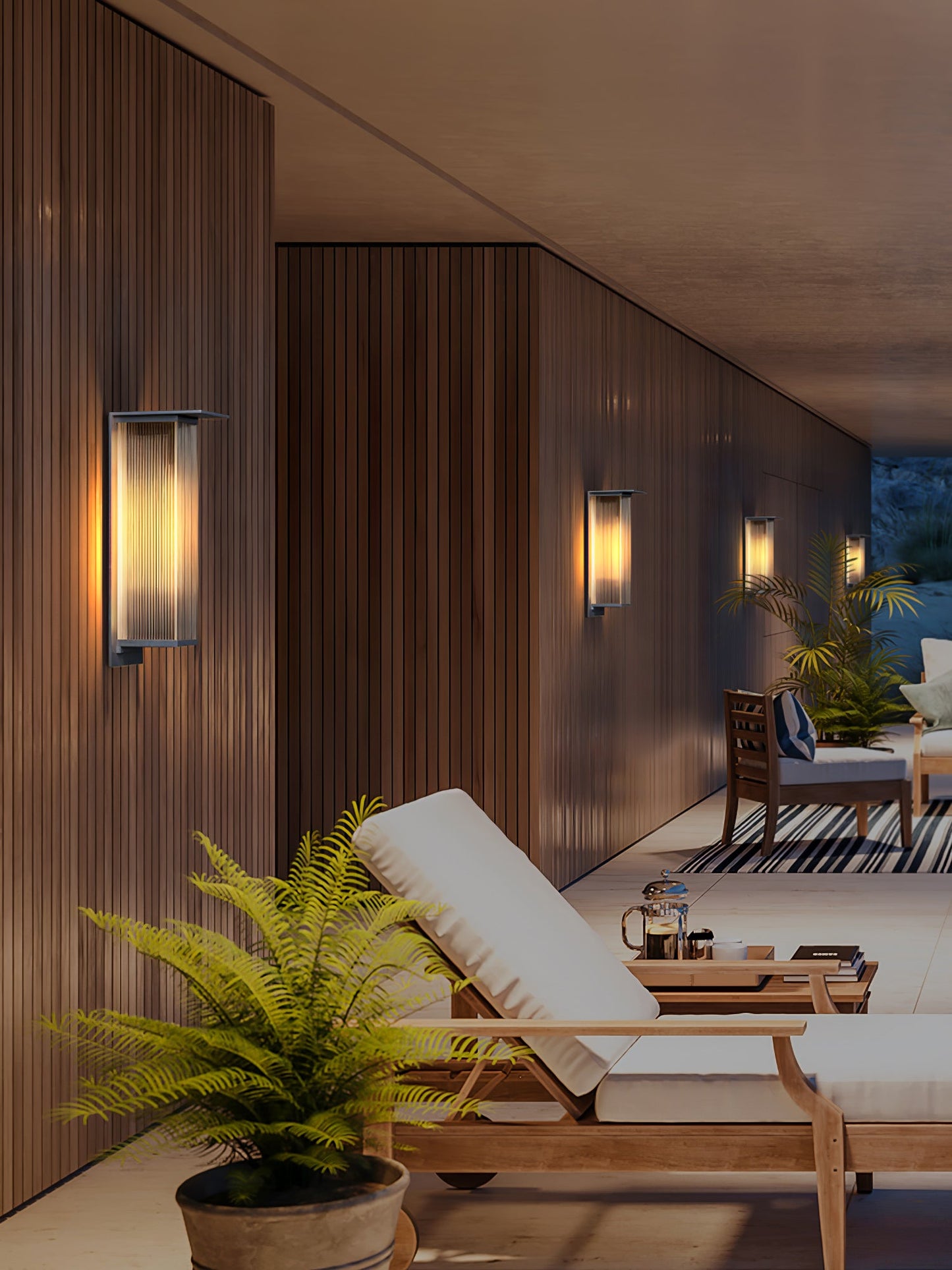 Oleron Box Solar Outdoor Lamp