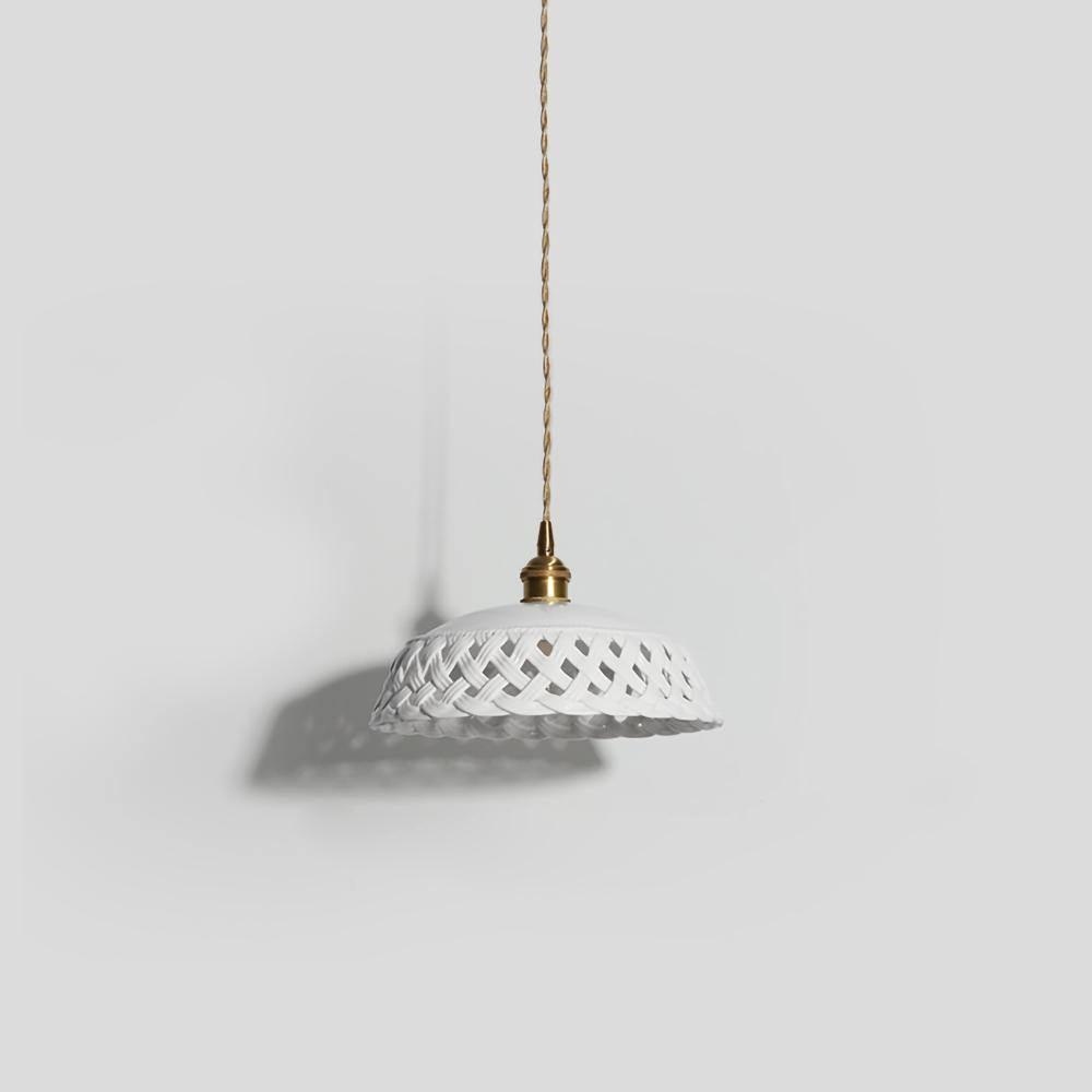 Miira Brass Pendant Swag Light