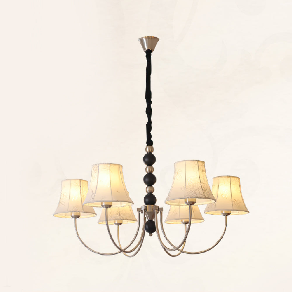 Orchid Fabric Chandelier