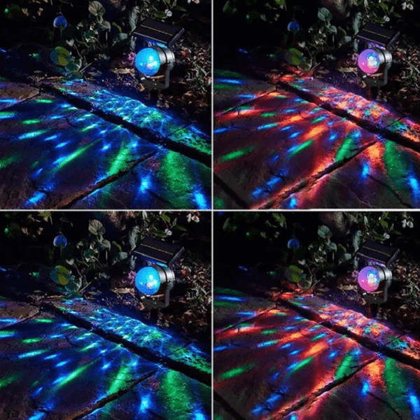 Oren - LED Solar Power Projector Garden Light