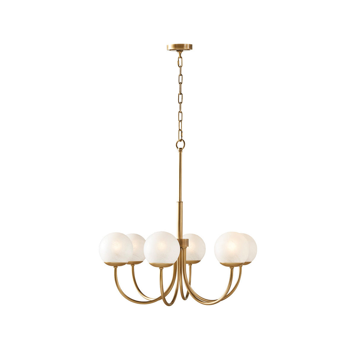 Orillia Glass Elegant Chandelier