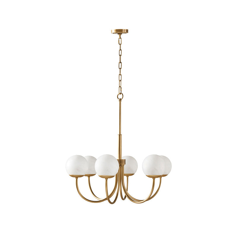 Orillia Glass Elegant Chandelier