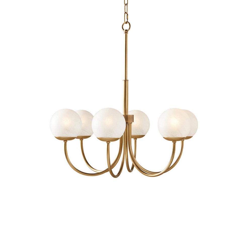 Orillia Glass Elegant Chandelier