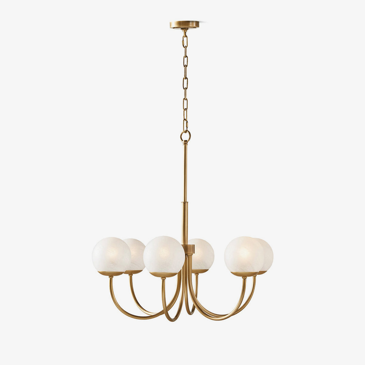 Orillia Glass Elegant Chandelier