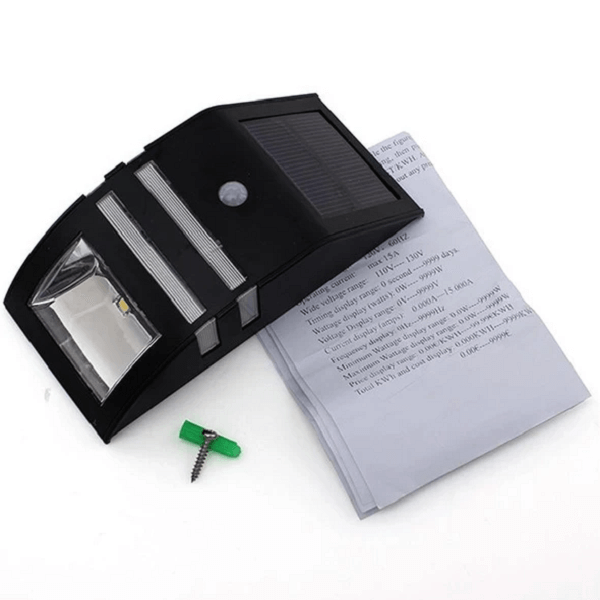 Outdoor Motion Sensor Solar Wall Lamp