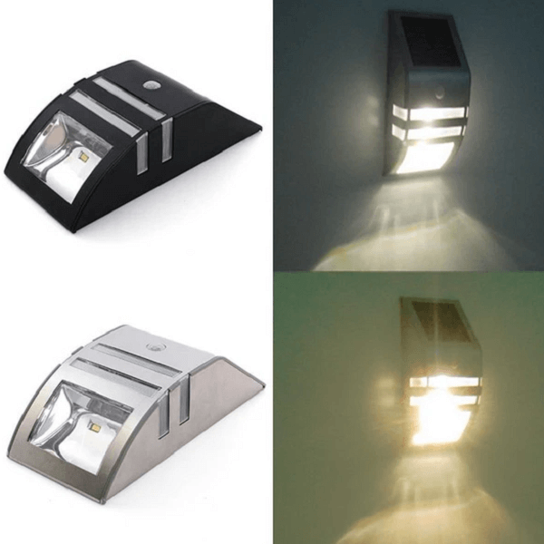 Outdoor Motion Sensor Solar Wall Lamp