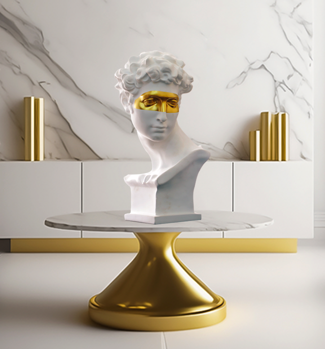 David By Michaelangelo - White