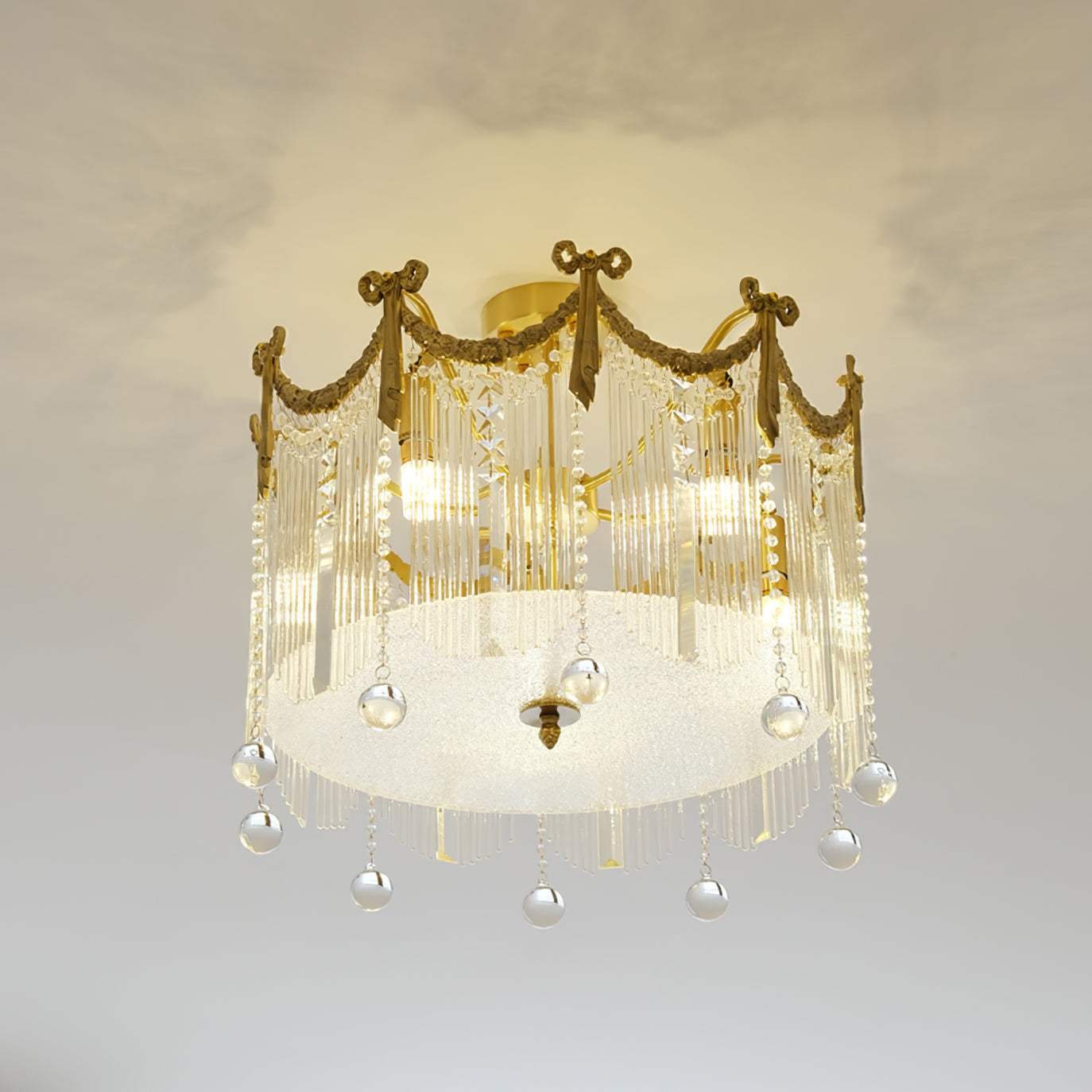 Palace Water Drop Ceiling Lamp