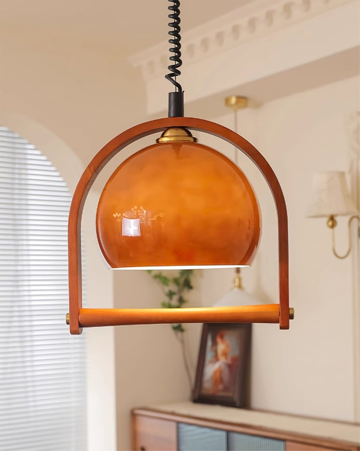 Pallade Coffee Pendant Lamp