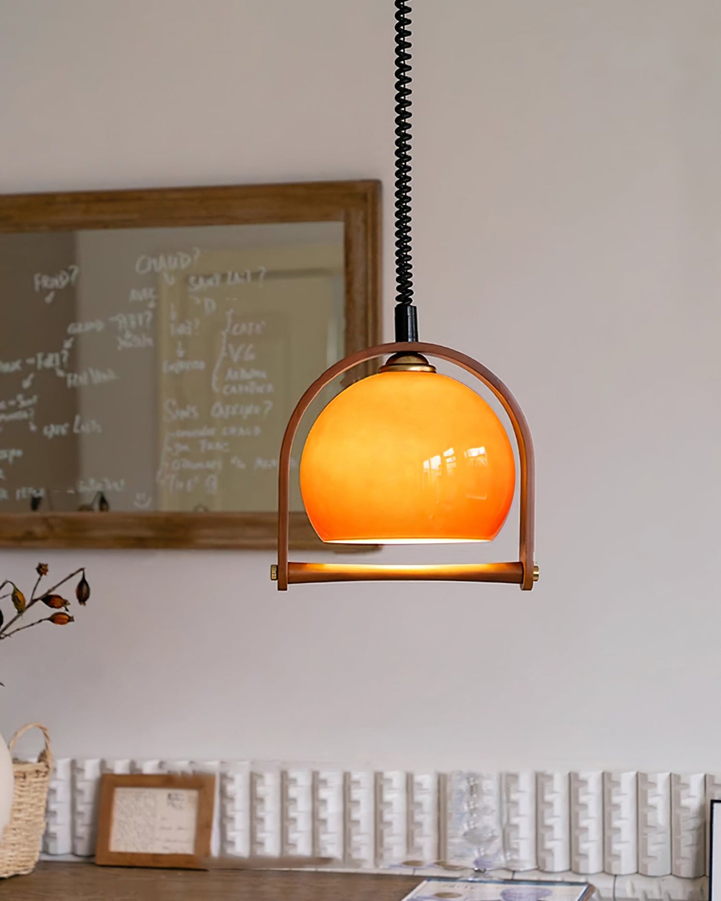 Pallade Coffee Pendant Lamp