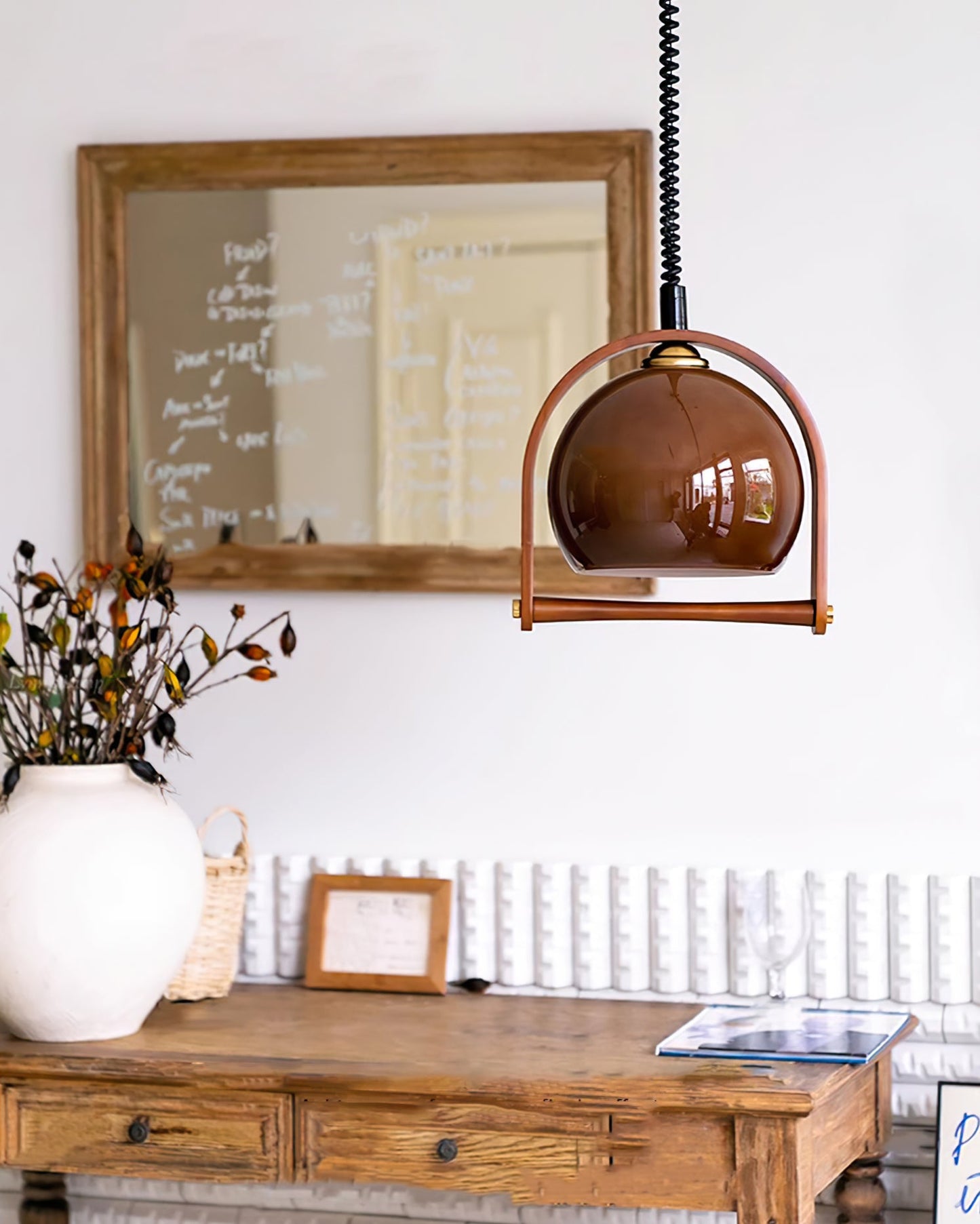 Pallade Coffee Pendant Lamp