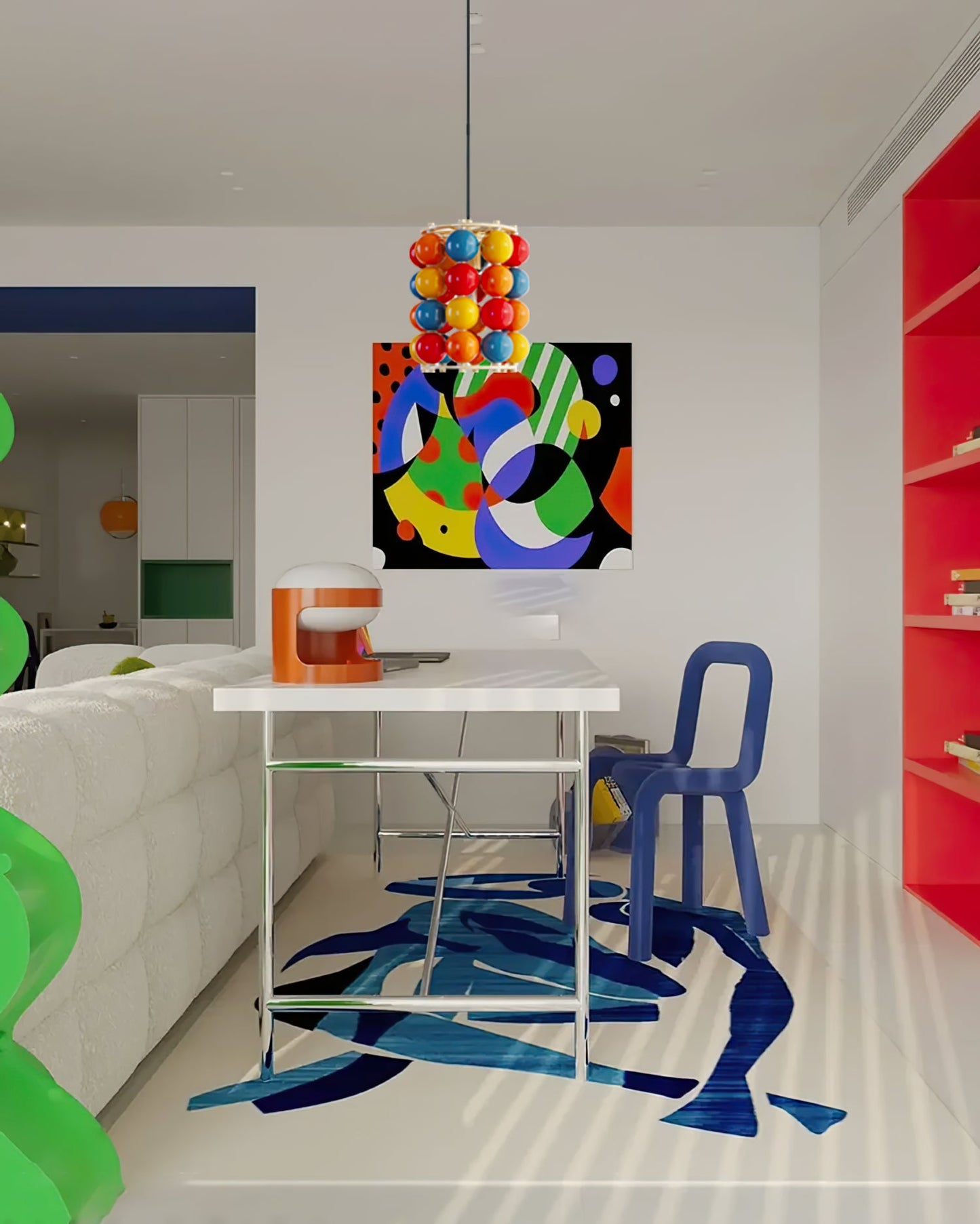 Panton Ball Pendant Lamp