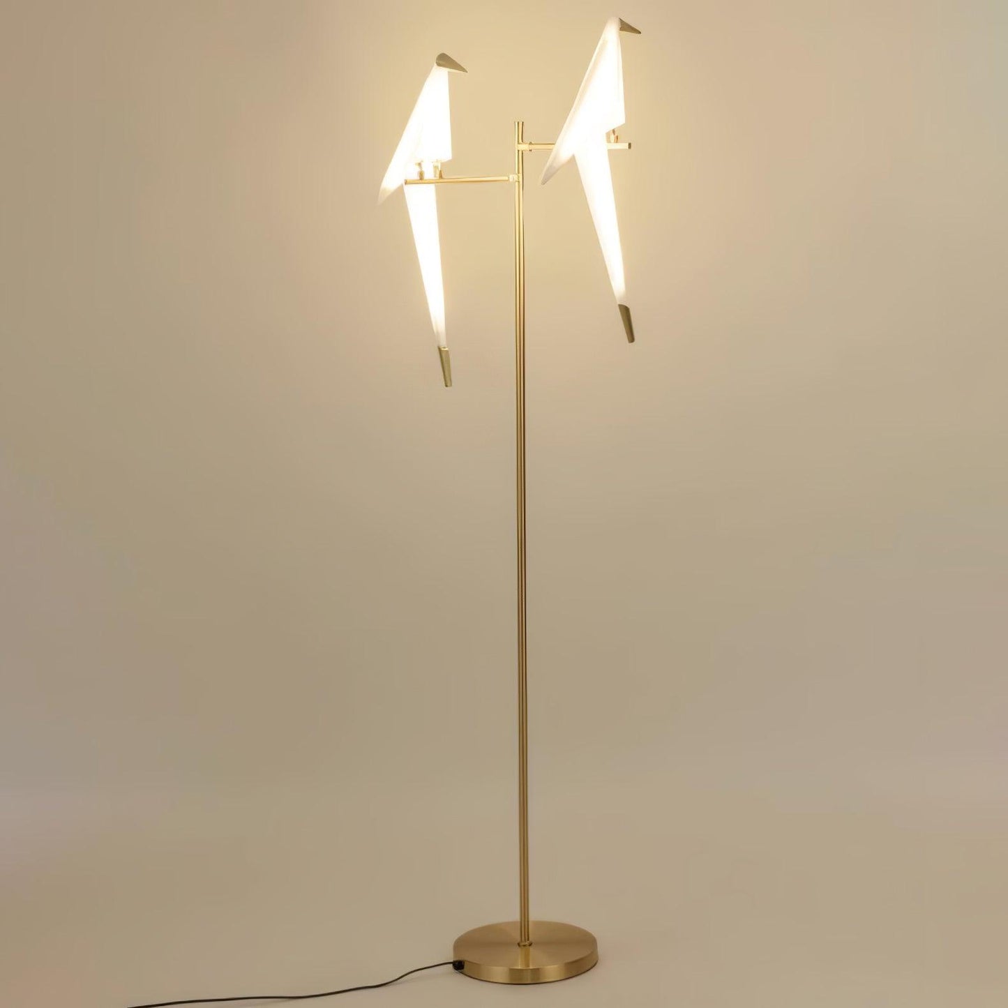 Paper Crane Bird Floor Lamp