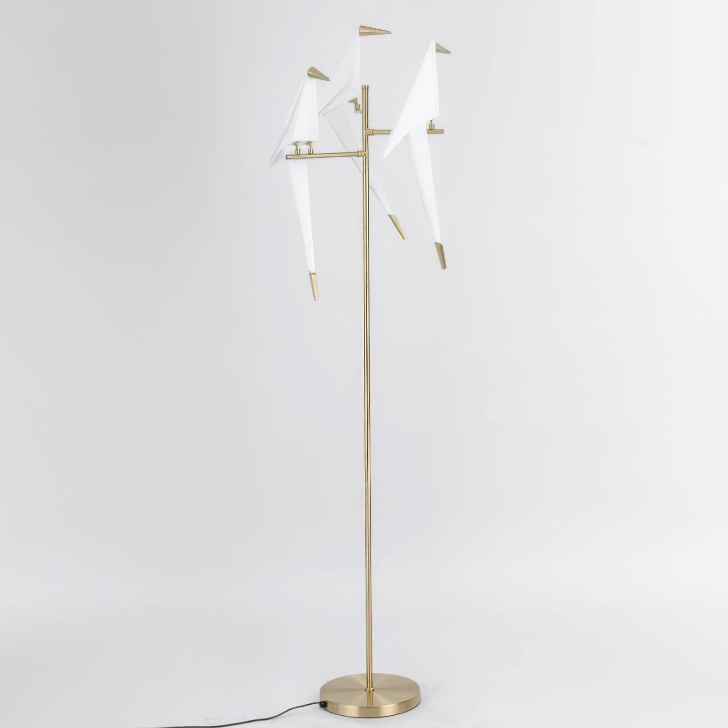 Paper Crane Bird Floor Lamp
