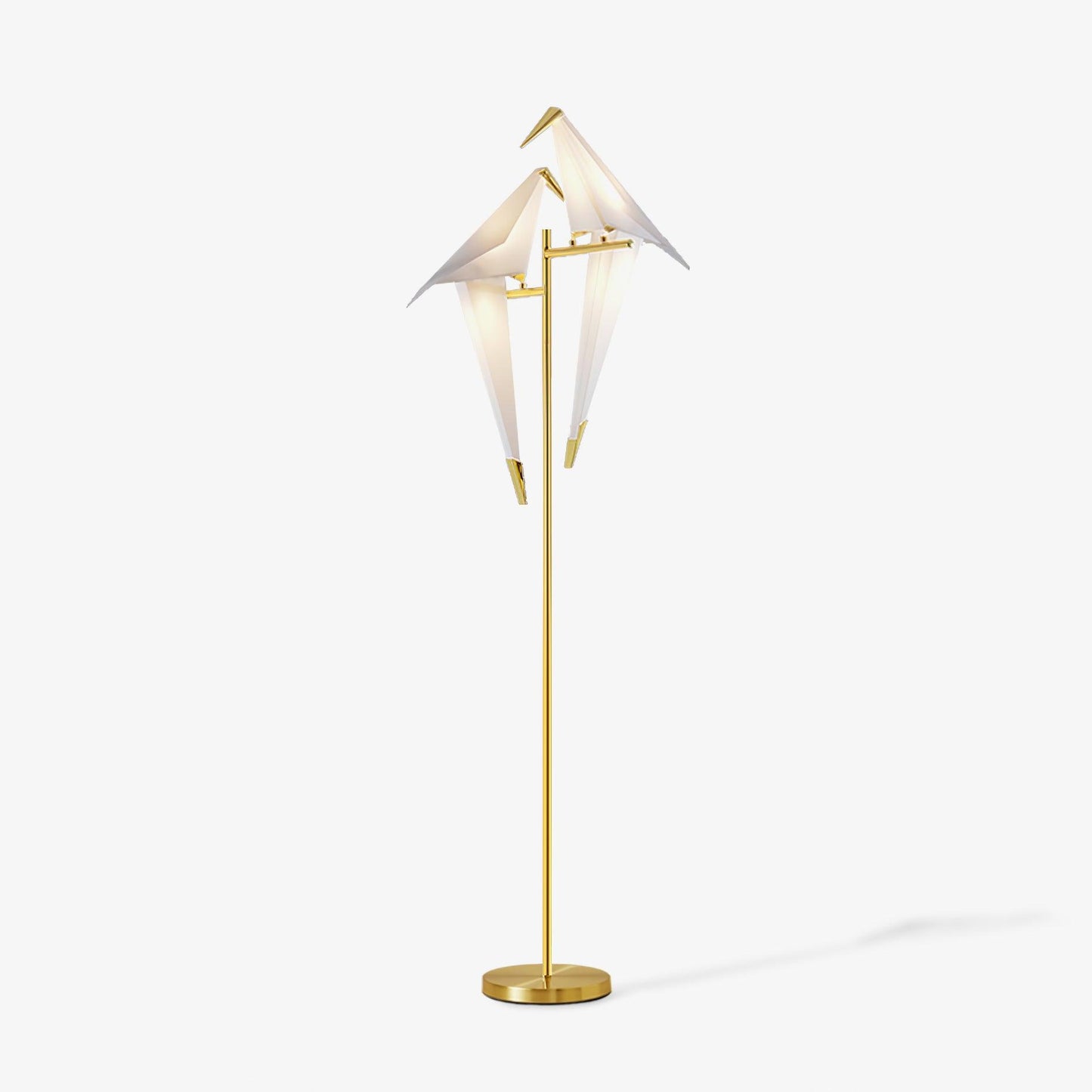 Paper Crane Bird Floor Lamp