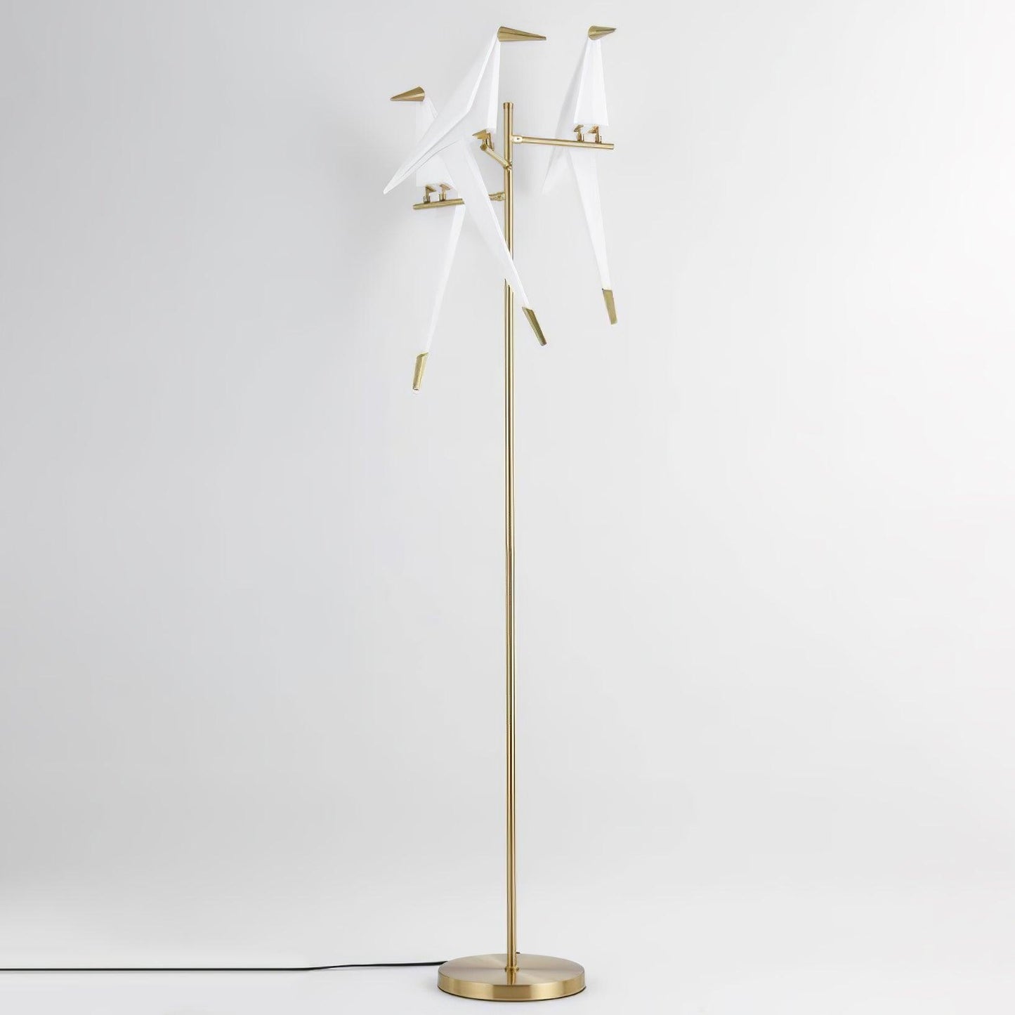 Paper Crane Bird Floor Lamp