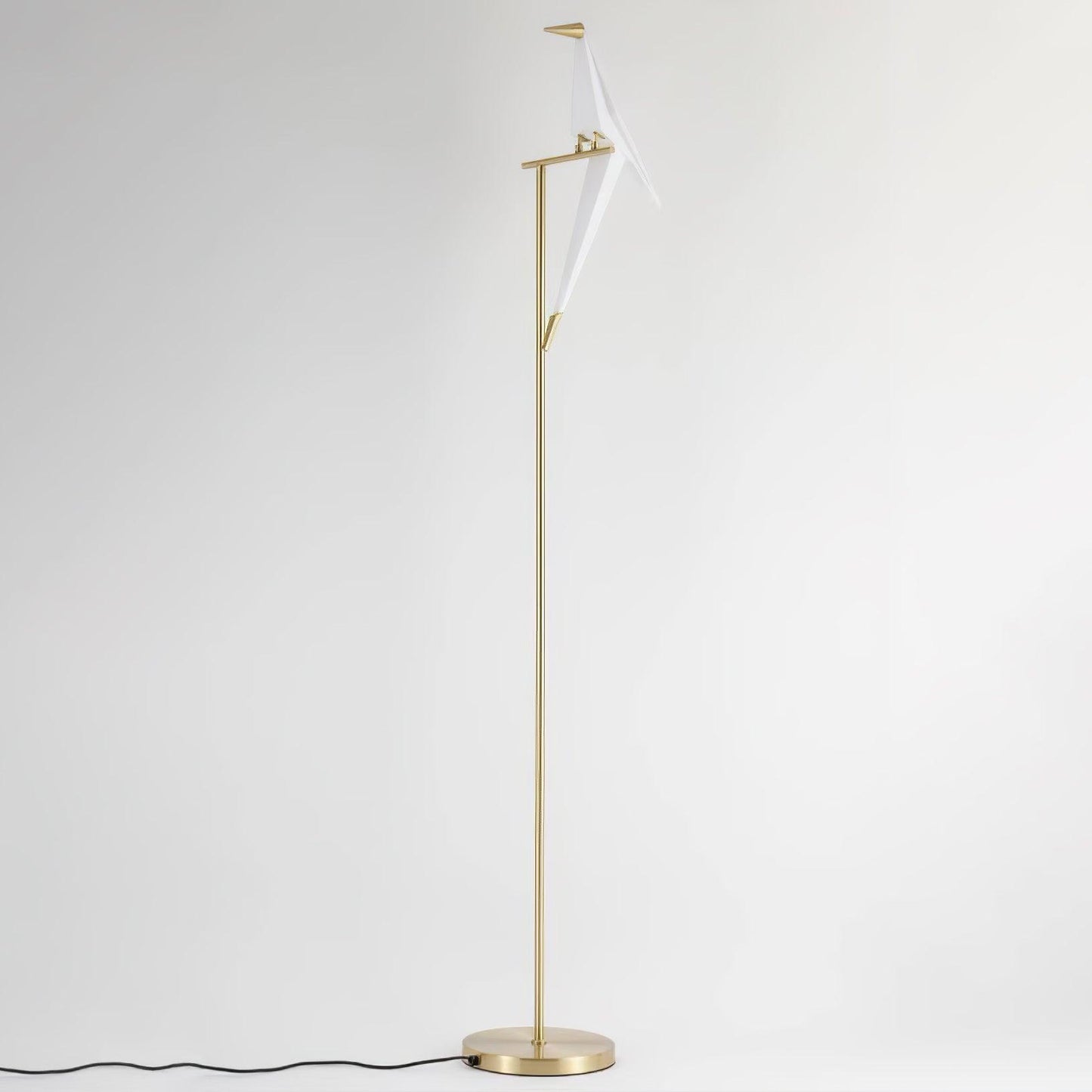 Paper Crane Bird Floor Lamp
