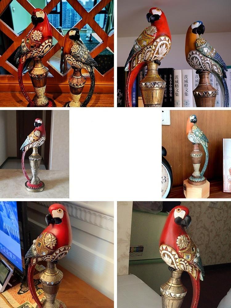 Parrot Artisan Parrot Figurines