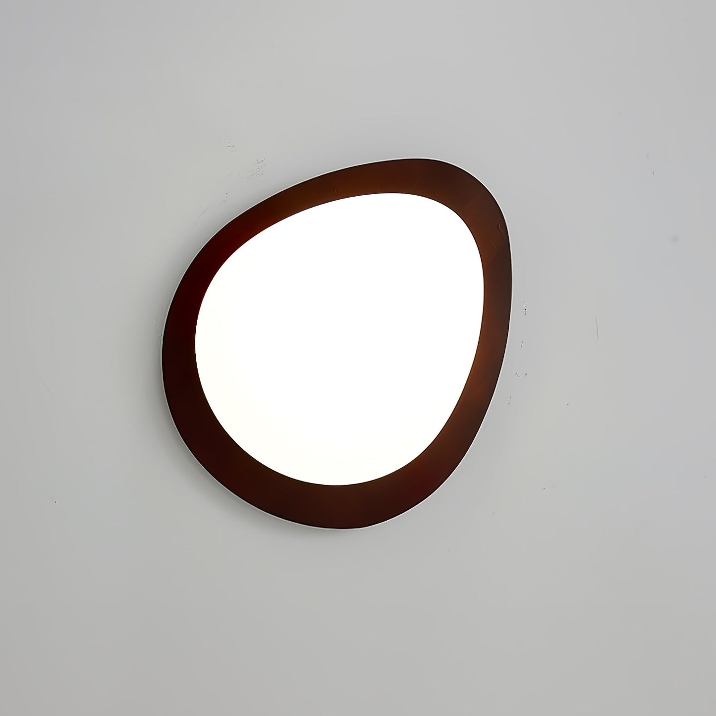 Pebble Walnut Pendant Light