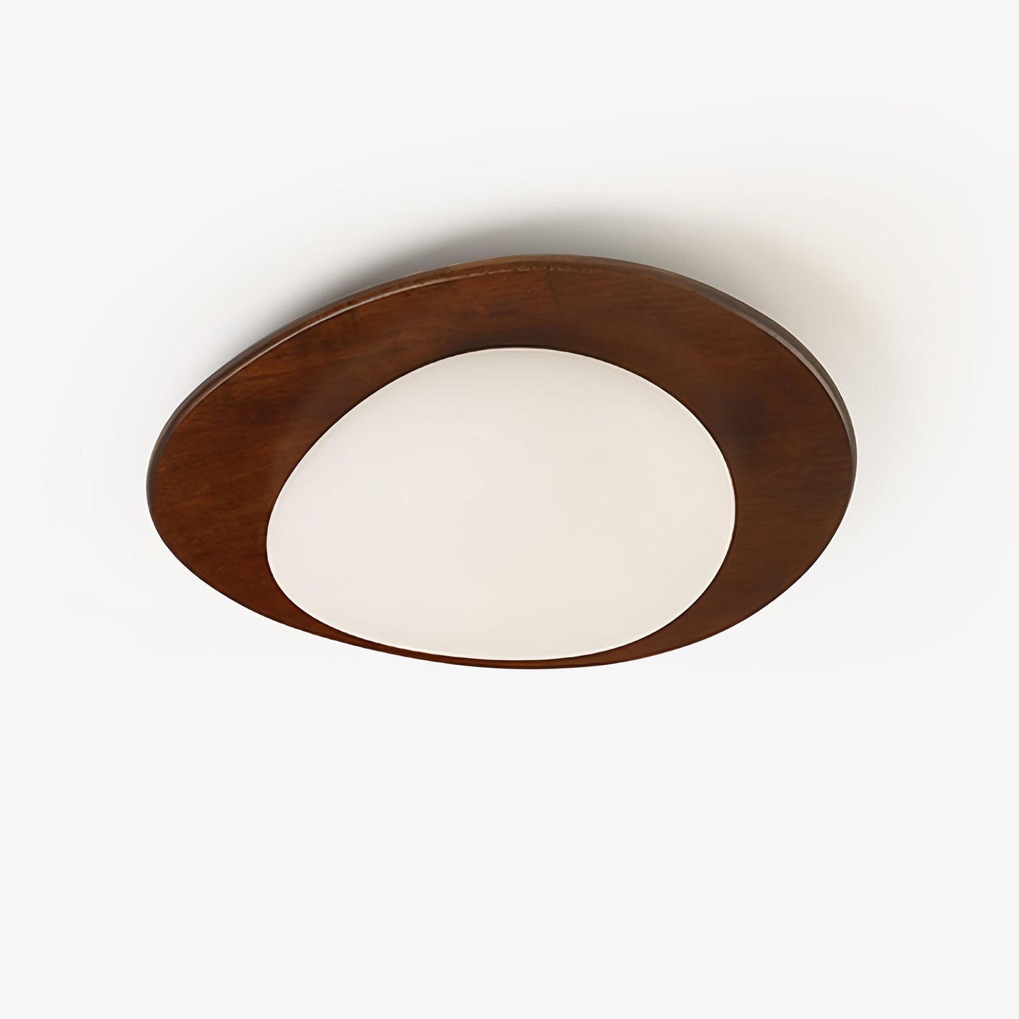 Pebble Walnut Pendant Light