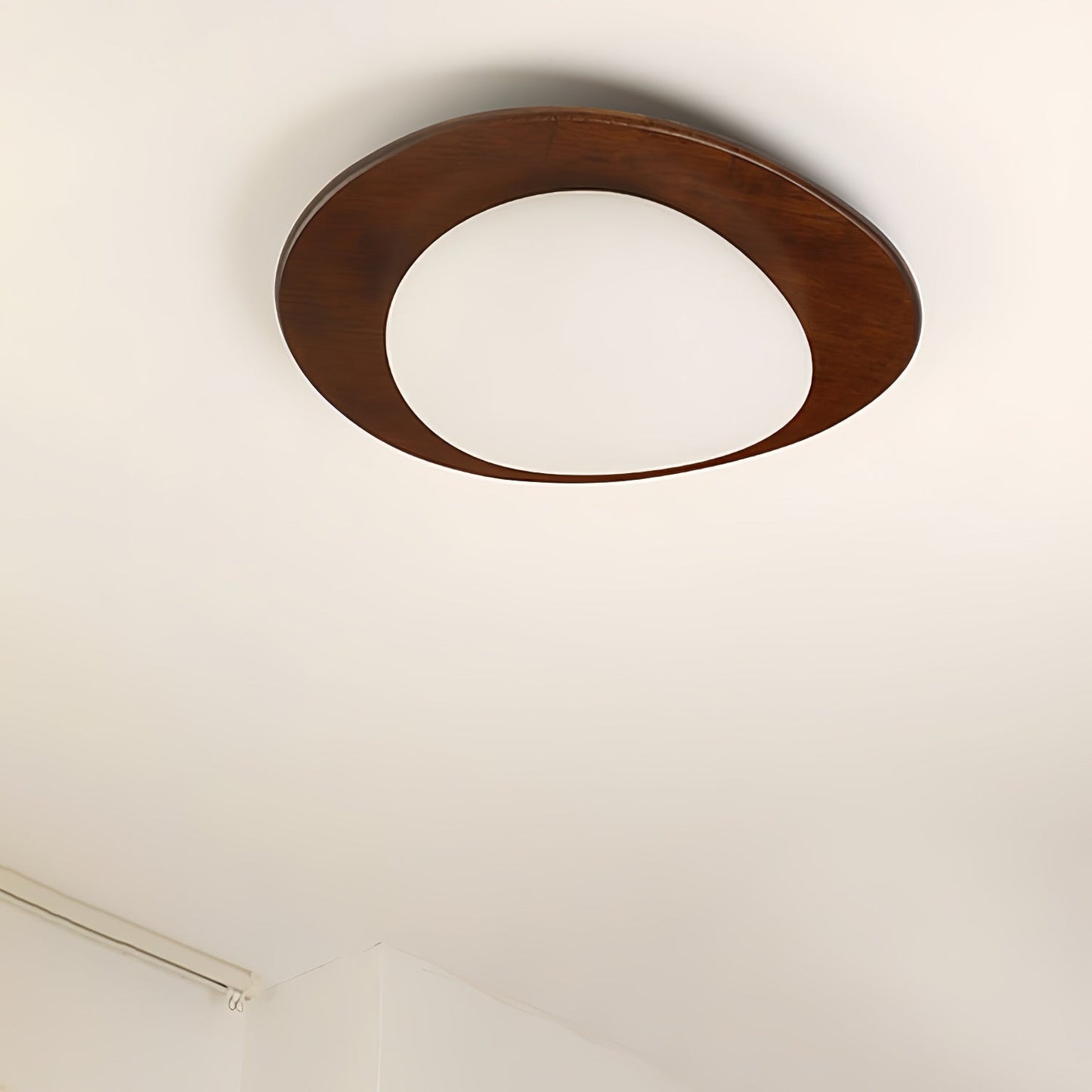 Pebble Walnut Pendant Light