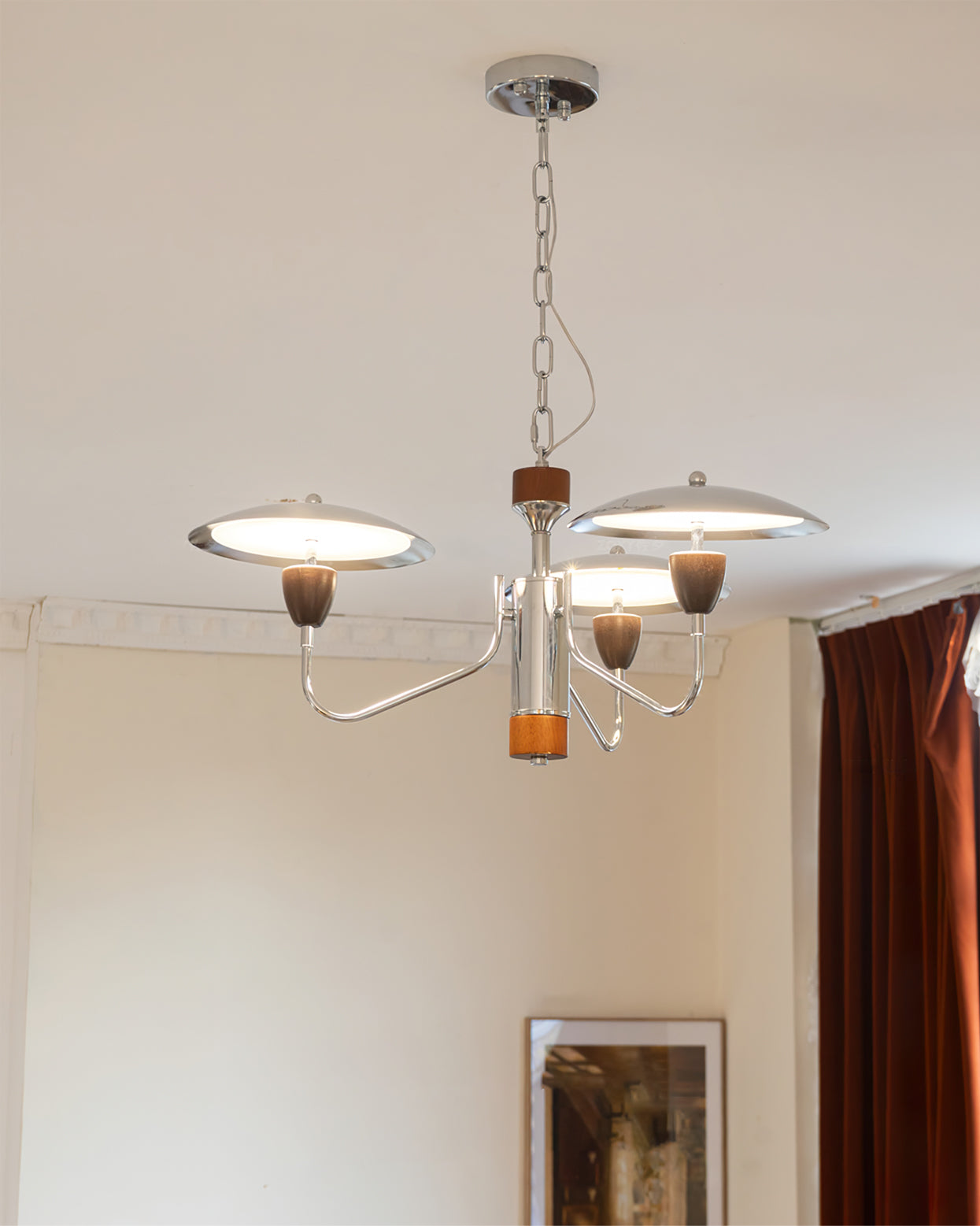 Peggy Chrome Chandelier