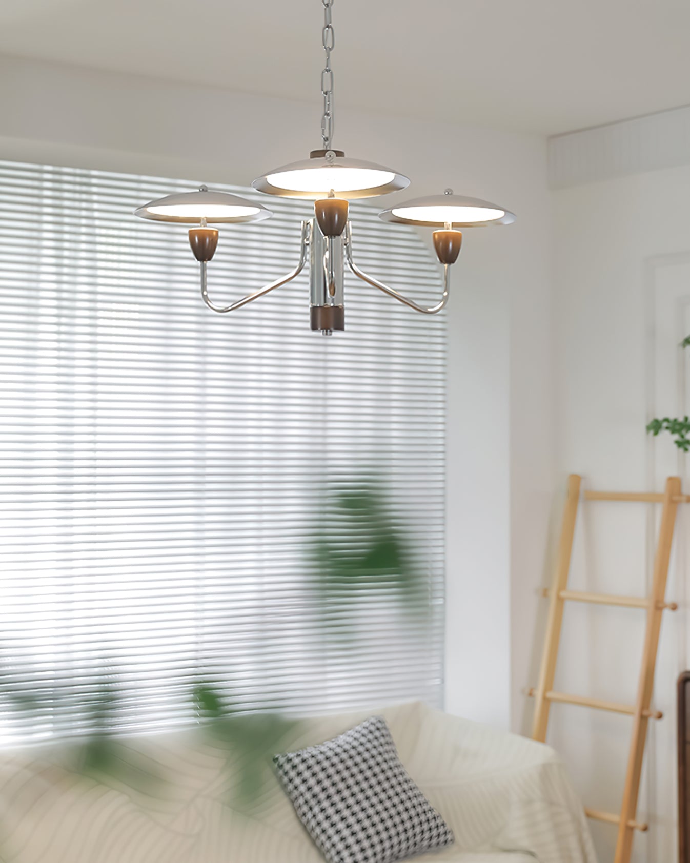 Peggy Chrome Chandelier