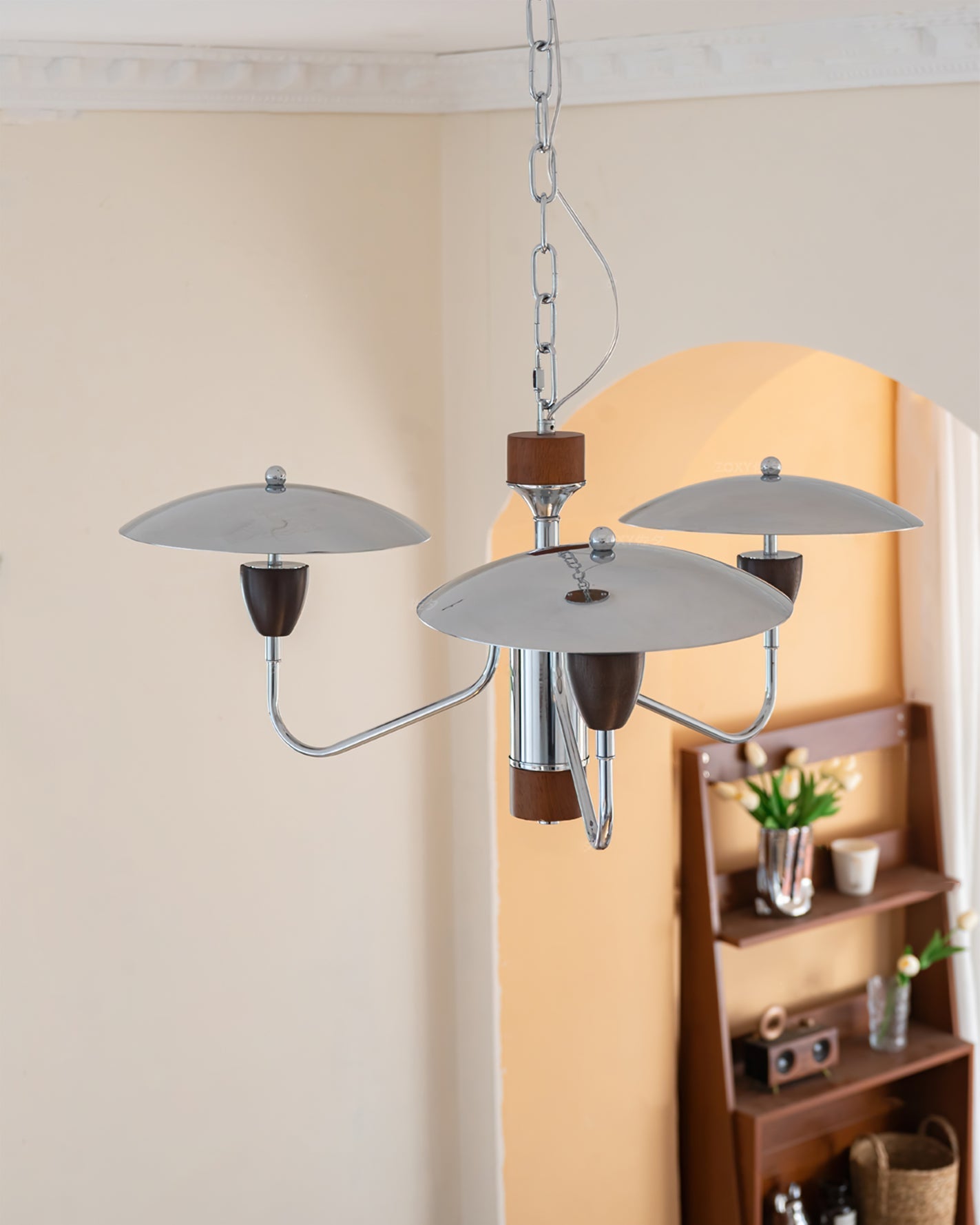 Peggy Chrome Chandelier