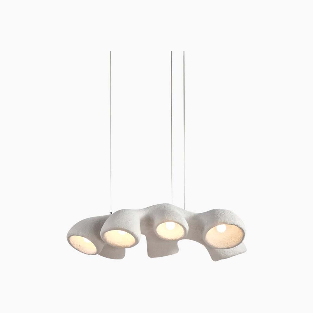 Pendant Chandelier Irregular Grey Light