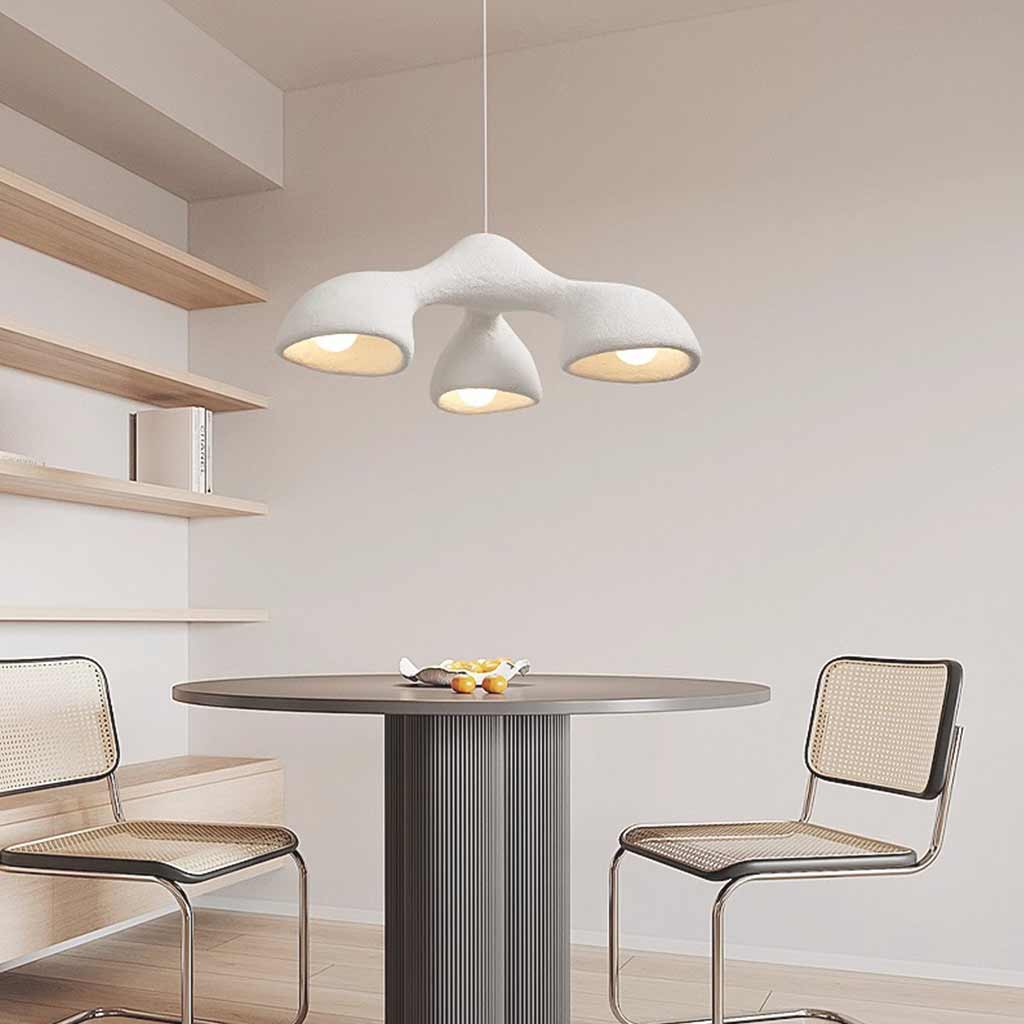 Pendant Chandelier Irregular Grey Light