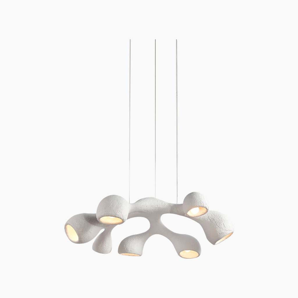 Pendant Chandelier Irregular Grey Light