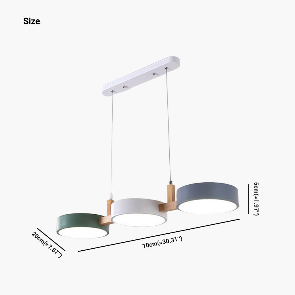 Pendant Light Nordic Macaron Trio
